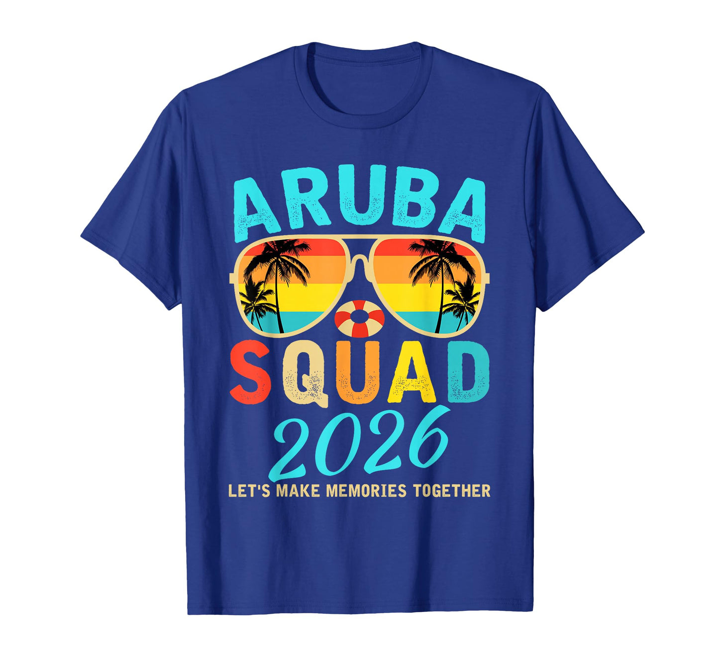 Aruba Squad 2026 Vacation Friends Family Matching Group T-Shirt