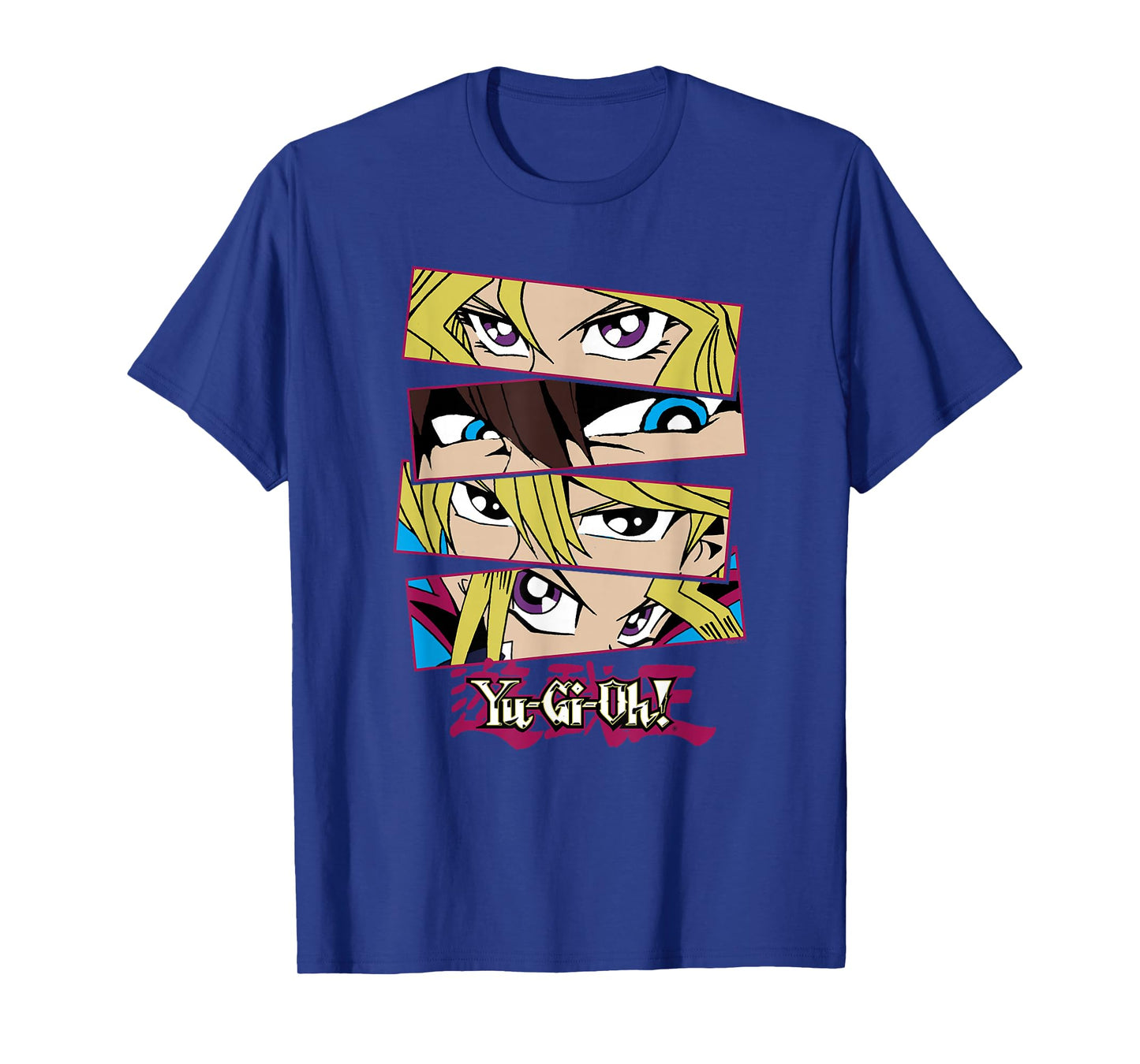 Yu-Gi-Oh! Duel Monsters Character Eyes Colorful Anime T-Shirt
