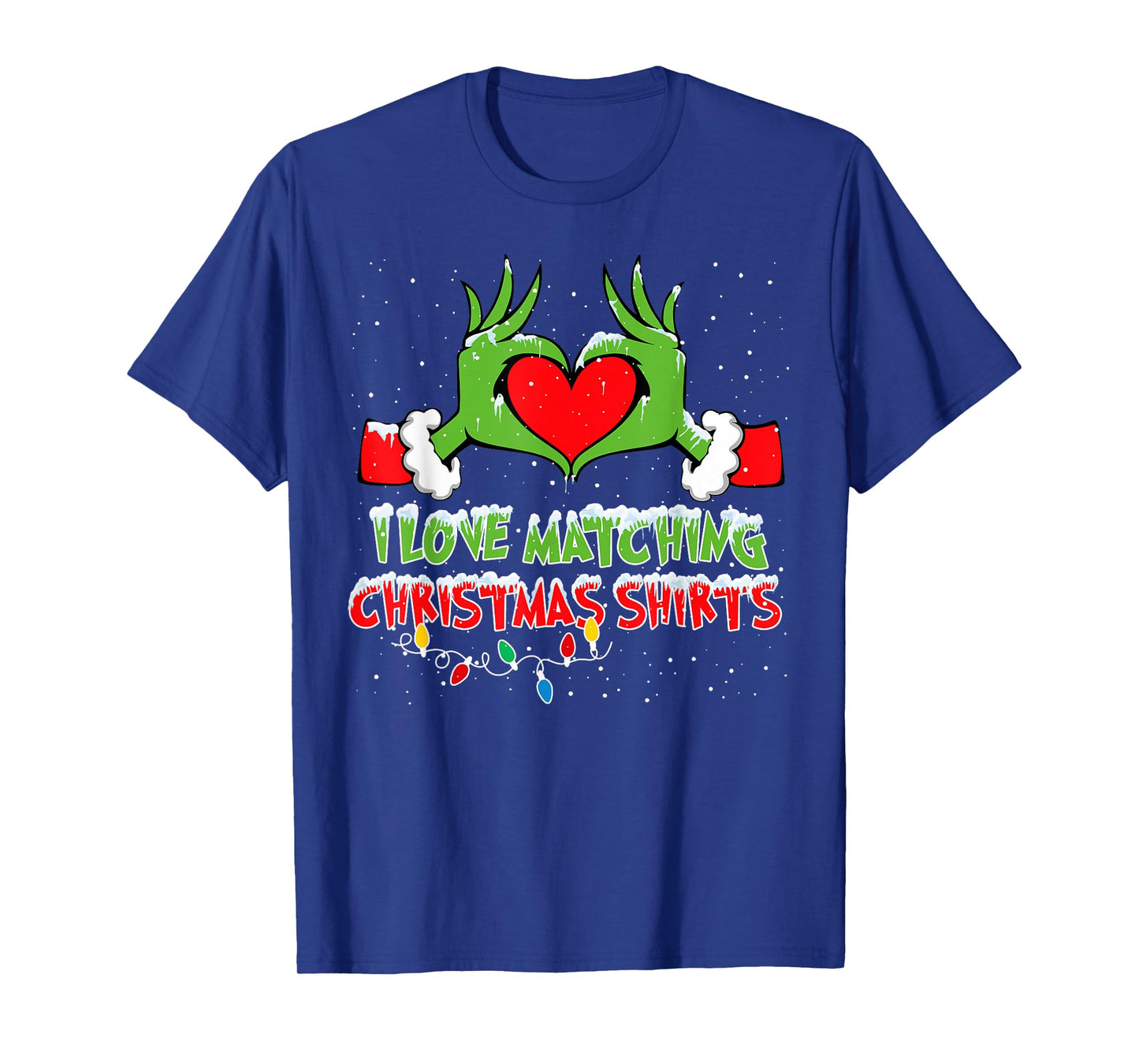 I Love Matching Christmas Shirts But I Don't Couples Xmas T-Shirt