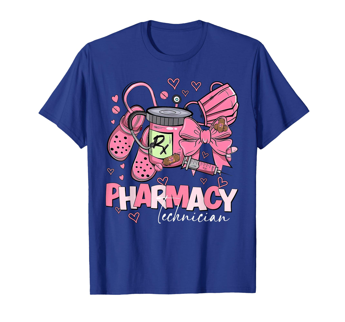 Pharmacy Technician Valentines Day Pharmacist Tech Student T-Shirt