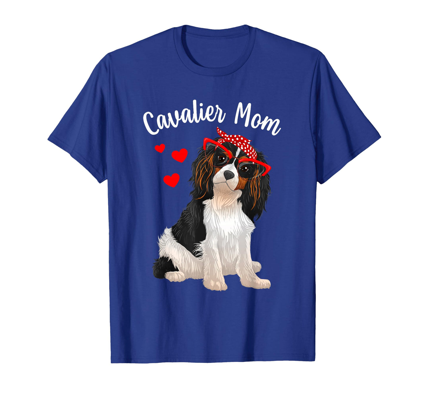 Cavalier King Charles Art For Women Mom Cavalier Spaniel T-Shirt