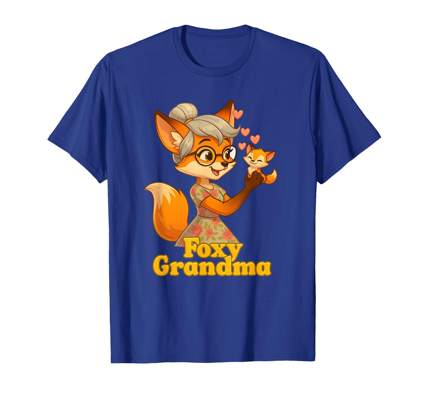 Awesome Foxy Grandma, Adorable Grandma Gifts, Grandmother T-Shirt