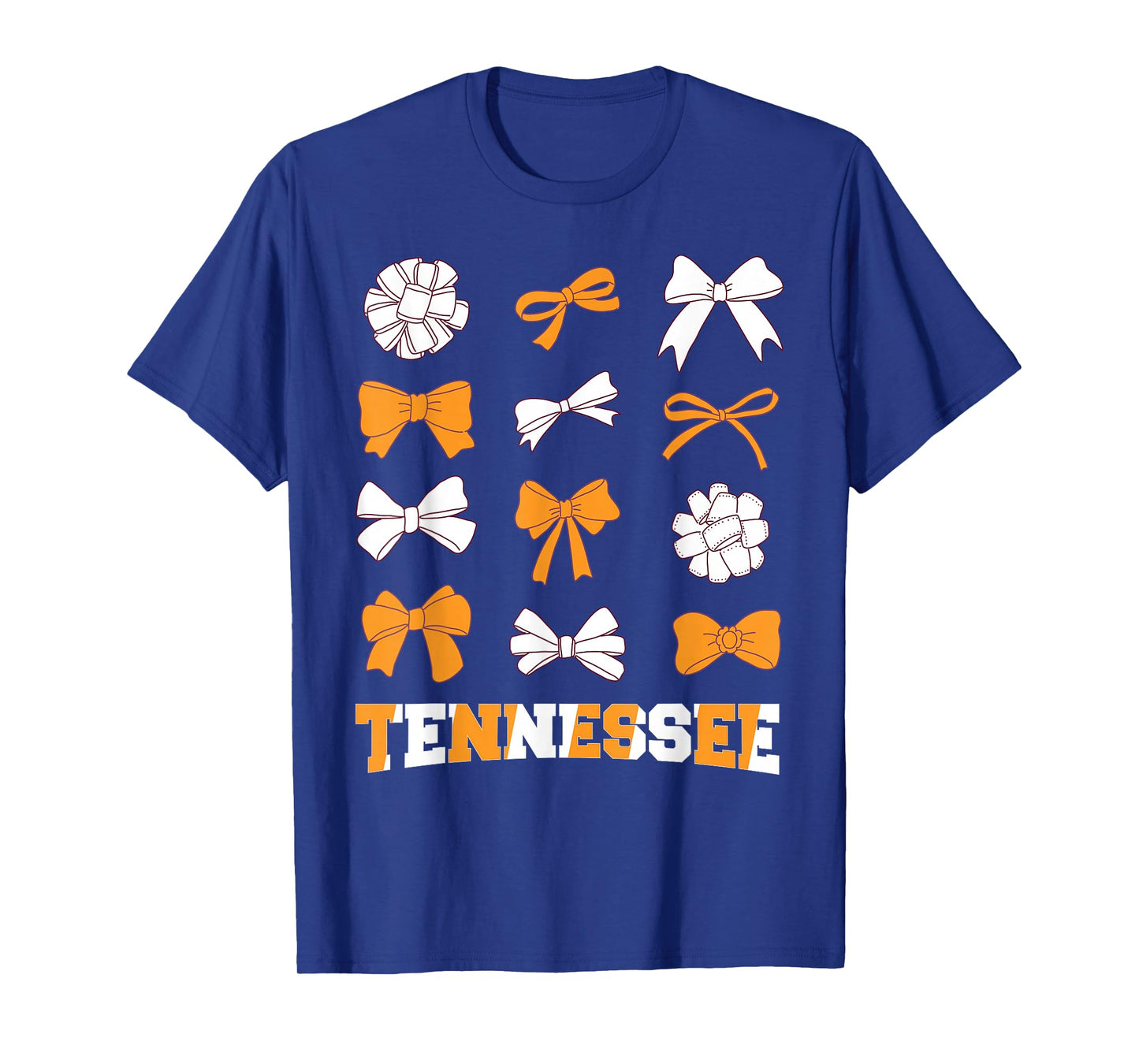 Tennessee TN Women Toddler Girls Coquette Bow State Pride T-Shirt
