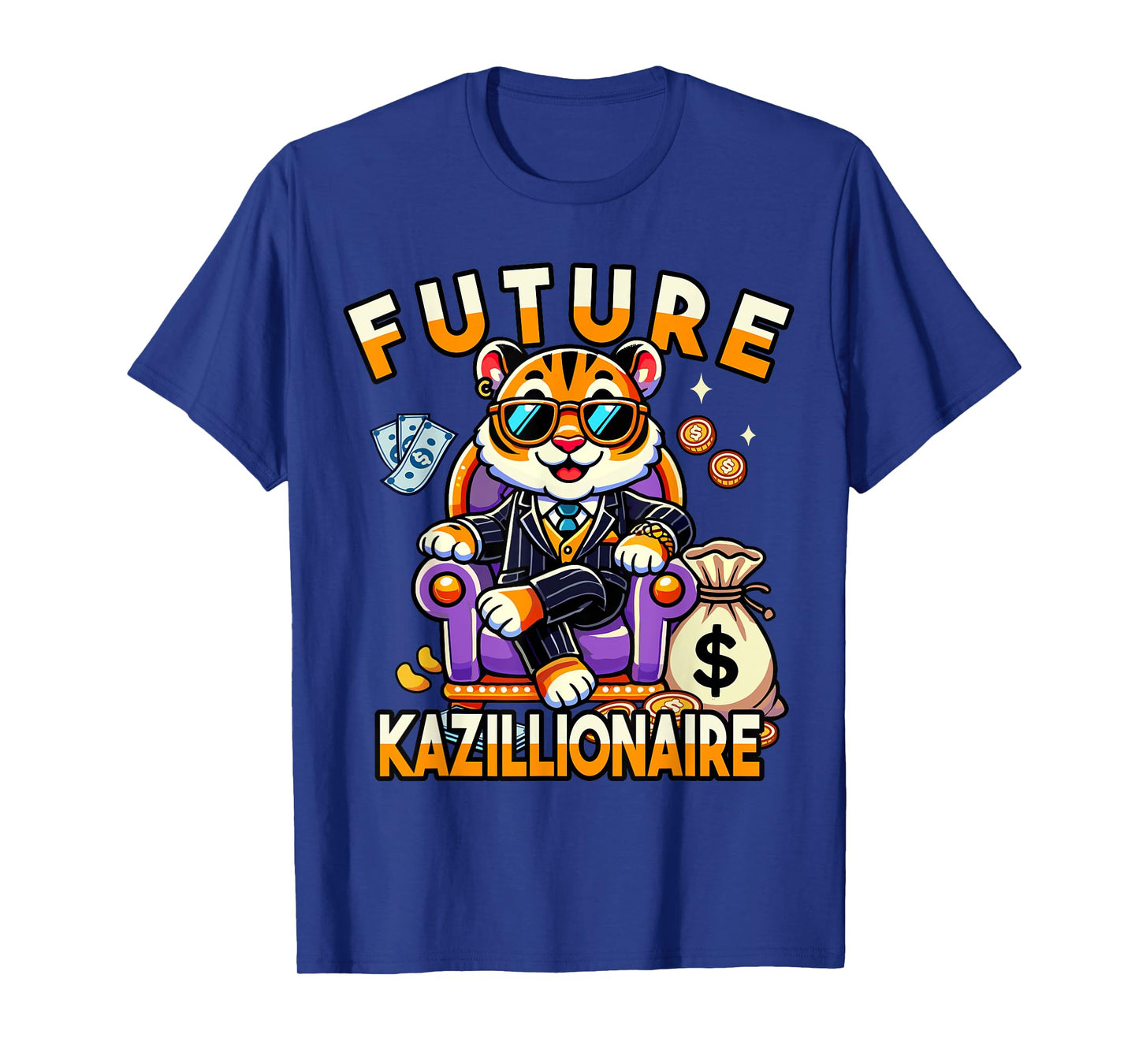 Future Millionaire Graphic for Kids, Funny Money Design T-Shirt