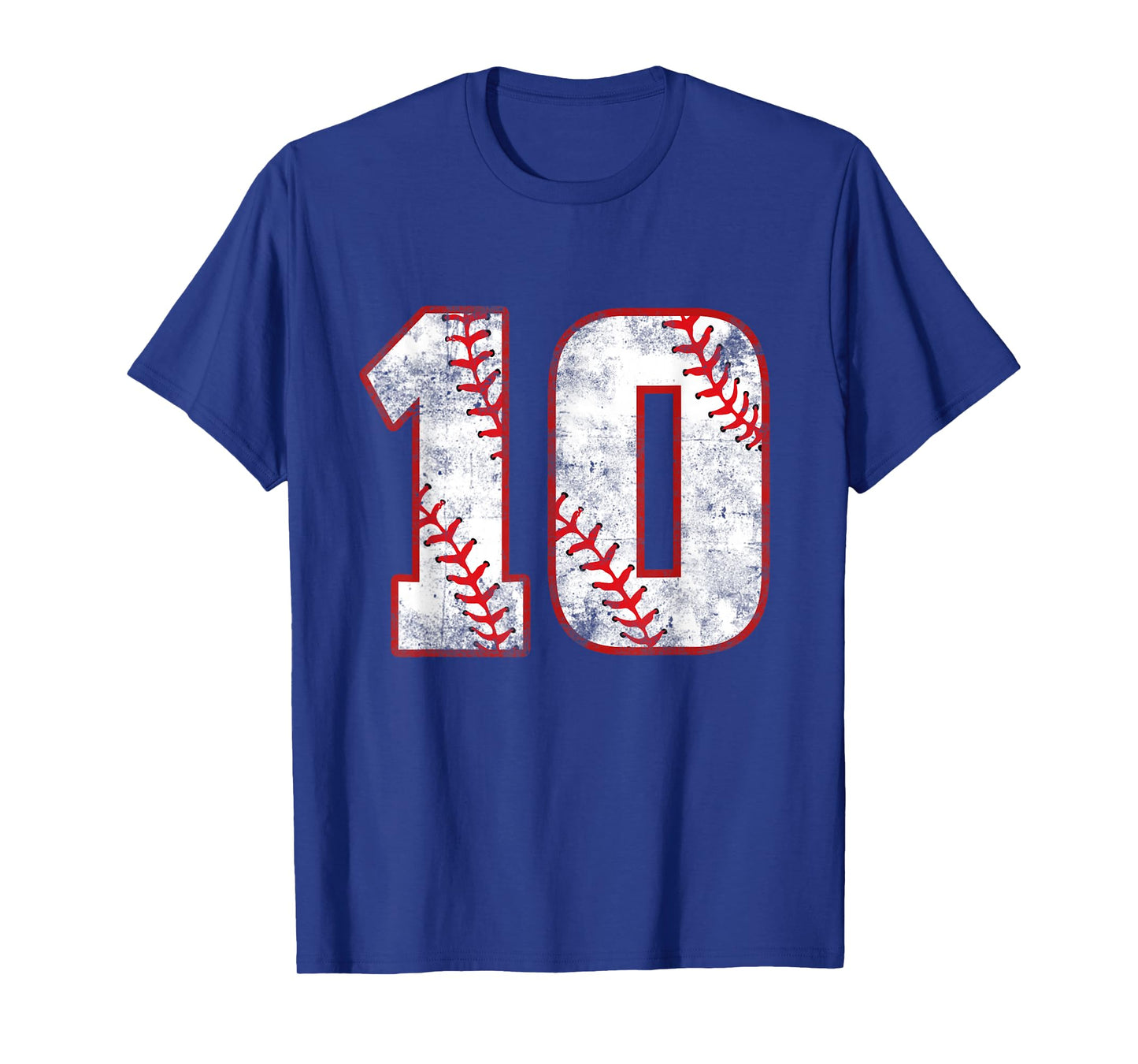 Baseball 10 Jersey 10th Birthday Gifts 10 Year Old Boys Kids T-Shirt