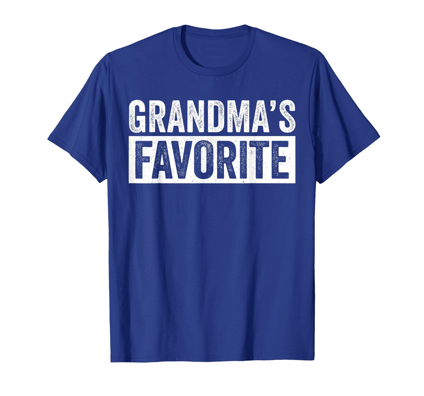 Grandmas Favorite Grandson Funny Grandchild Granddaughter T-Shirt