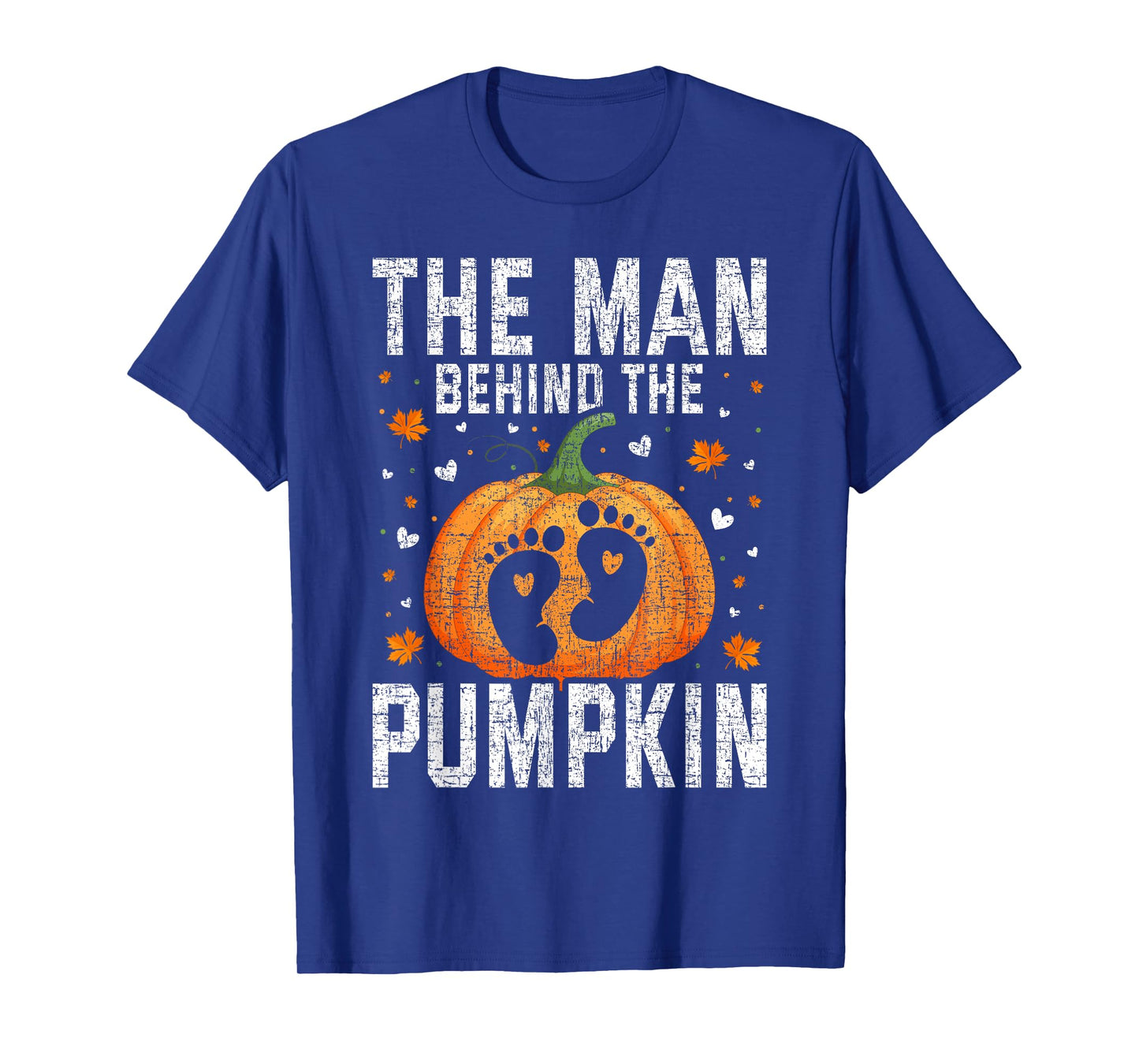 Pregnant Thanksgiving Costume for Dad Expecting Lil Pumpkin T-Shirt
