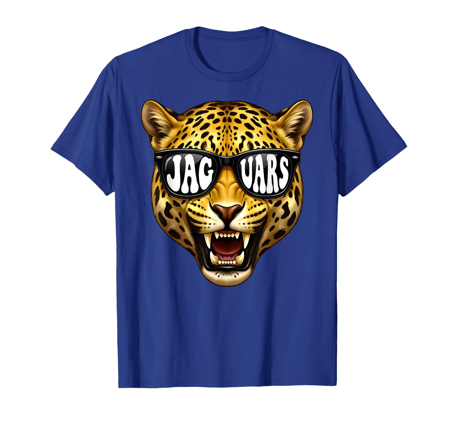 Vintage Jaguar with Sunglasses for Men Women Kids T-Shirt
