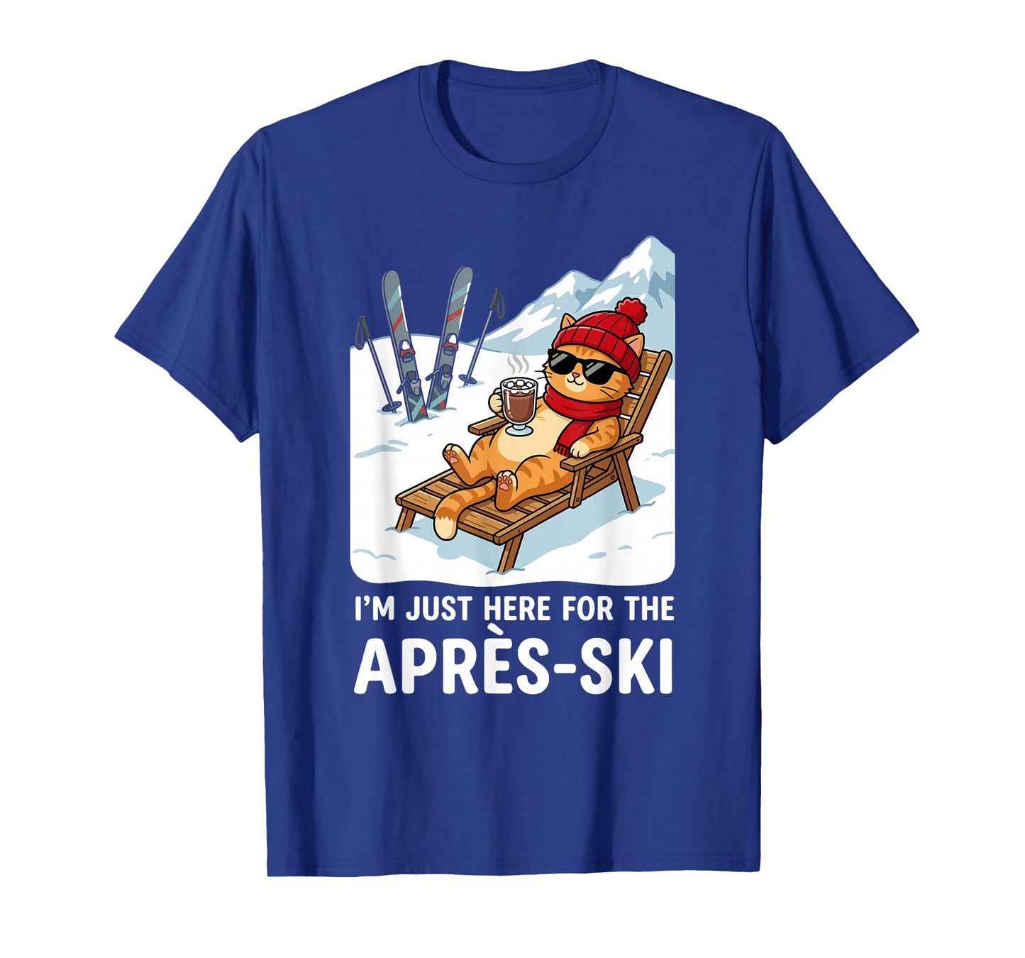 Après-ski Cat Skiing Men Women Kids Funny Après-ski T-Shirt