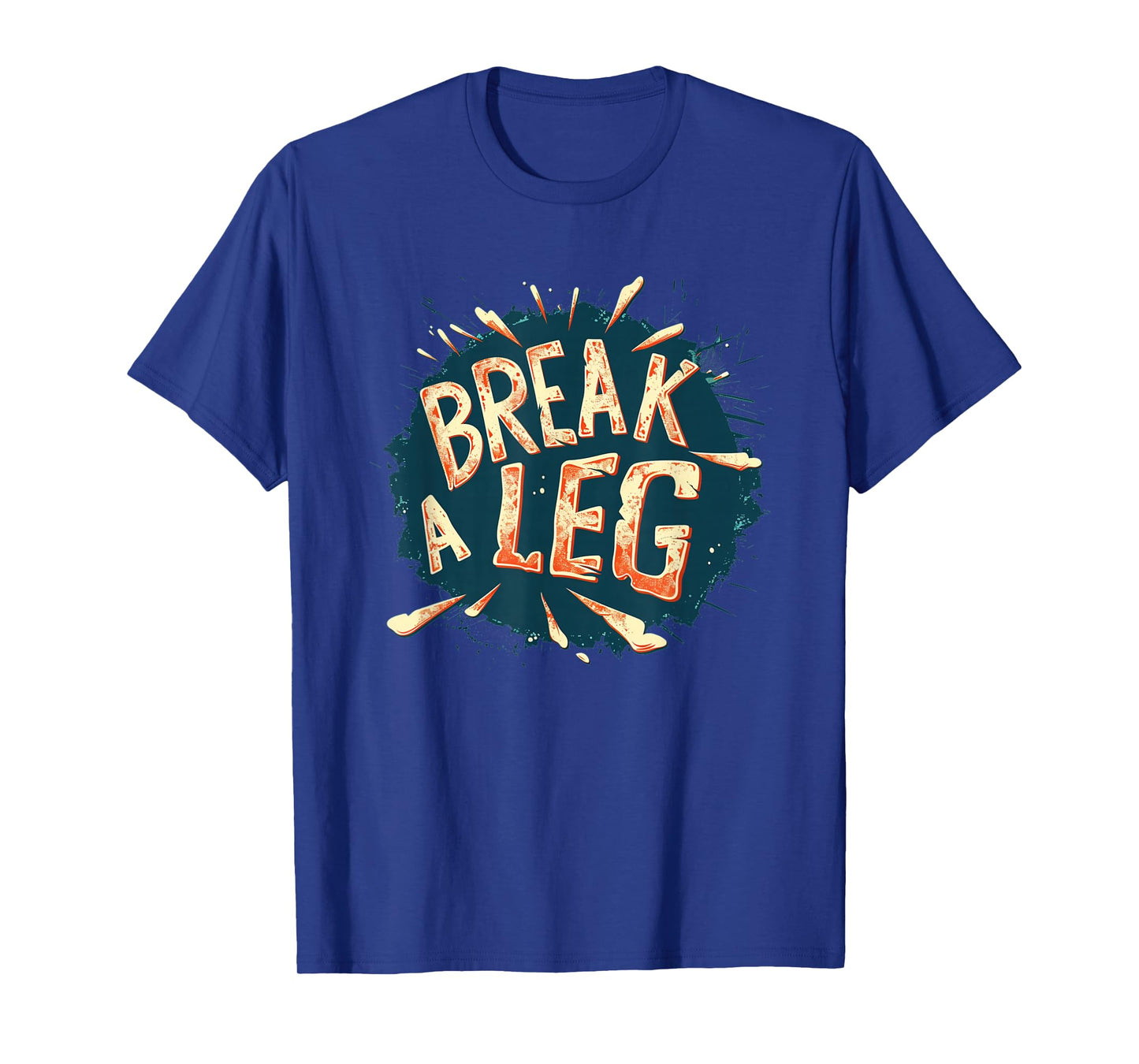 Funny Break a Leg Idiom Costume for Boys and Girls T-Shirt