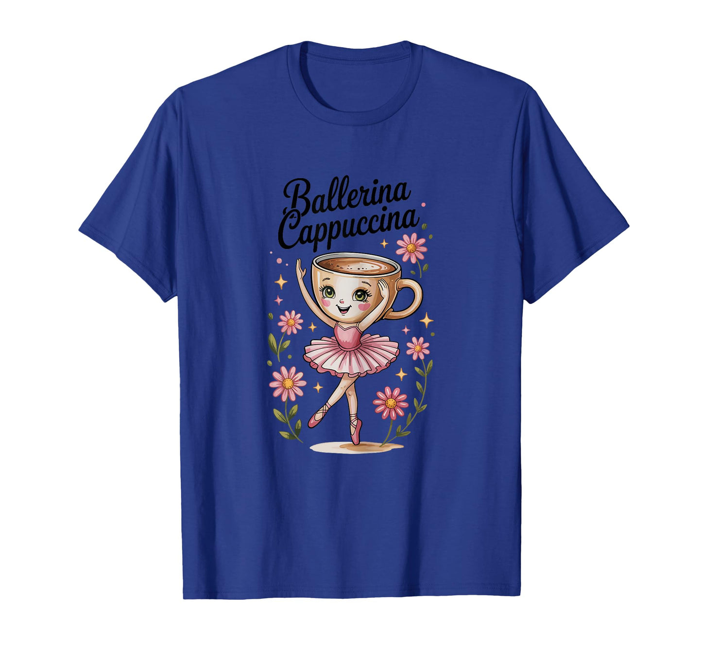 Kids Meme Italian Brainrot Ballerina Cappuccina T-Shirt