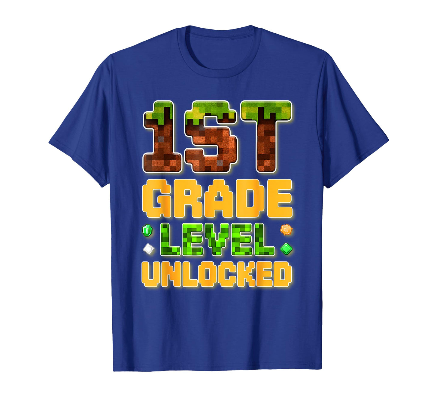 1st Grade Level Unlocked Gamer School Gift for Kids T-Shirt