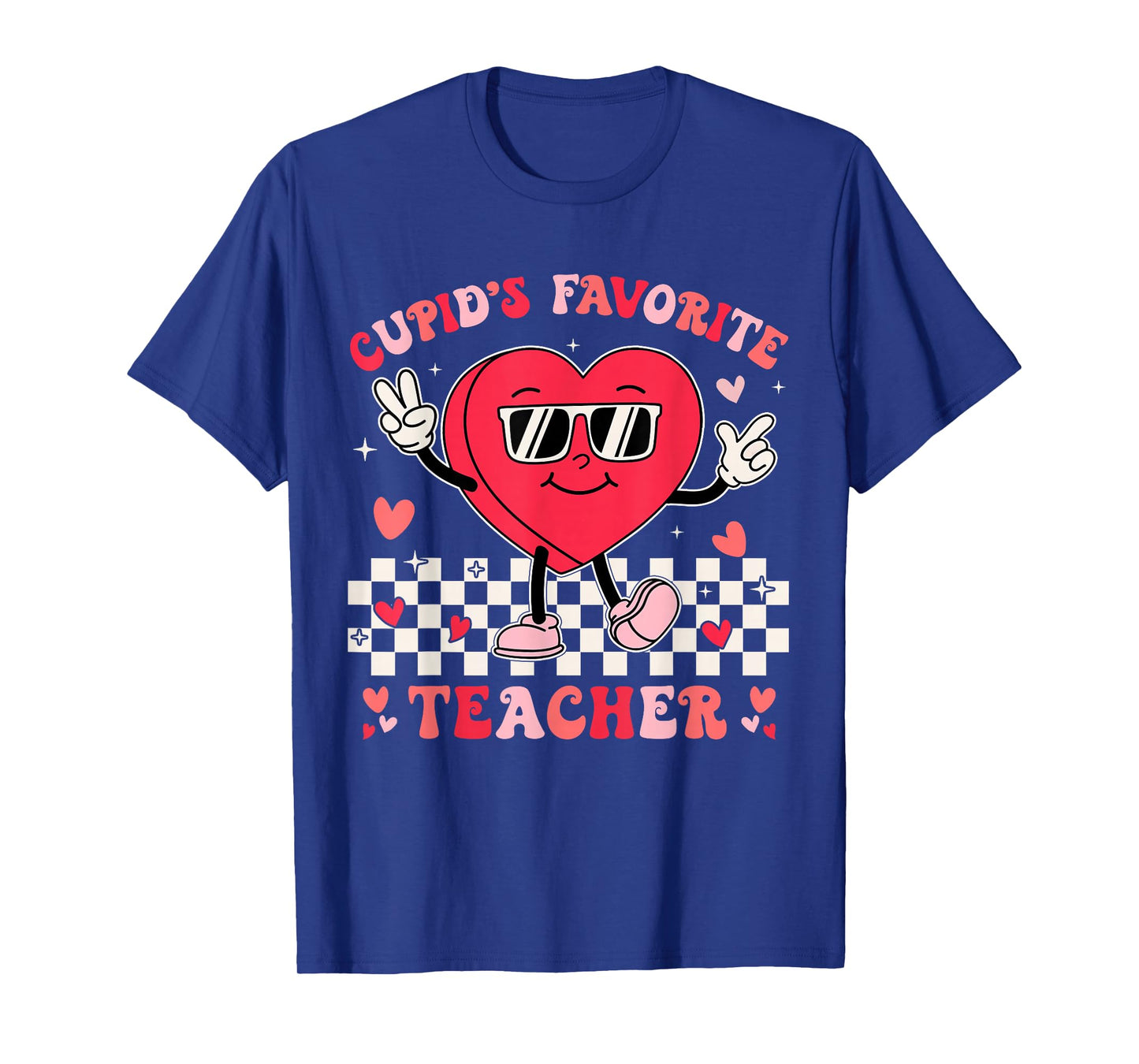 Cupid's Favorite Valentines Day for Men Women Teachers Kids T-Shirt