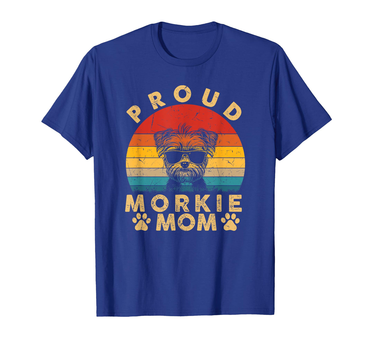 Proud Morkie Mom Gifts I Love My Dog Mom Mama Mothers Day T-Shirt for Men Women Kids