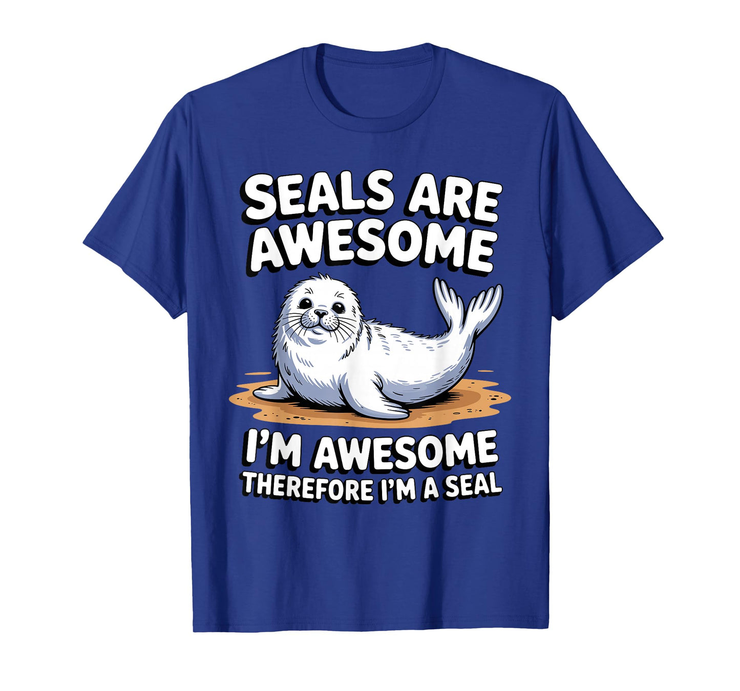 Funny Seal Art For Men Women Kids Sea Lion Seal Lover Seal T-Shirt