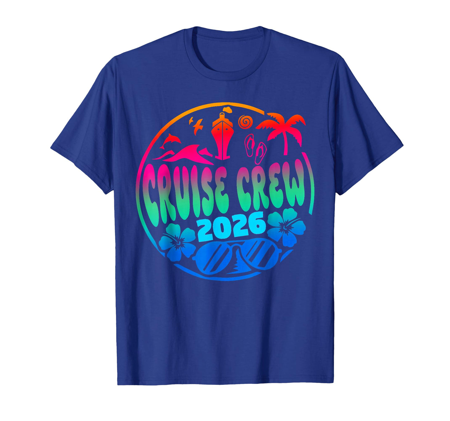 Cruisin Crew 2026 Cruise Family Friends Vacation Matching T-Shirt