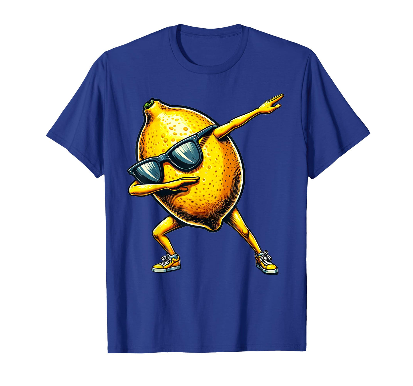Dabbing yellow lemon | Funny lemon with a lemon motif T-Shirt