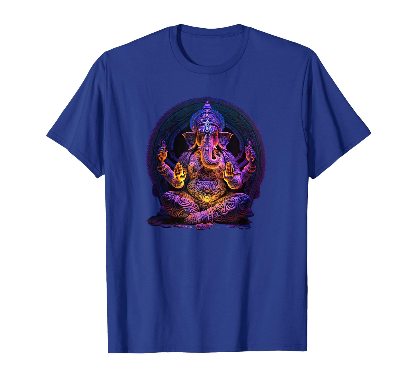 Ganesh Elephant Hindu Yoga Spiritual Meditation T-Shirt