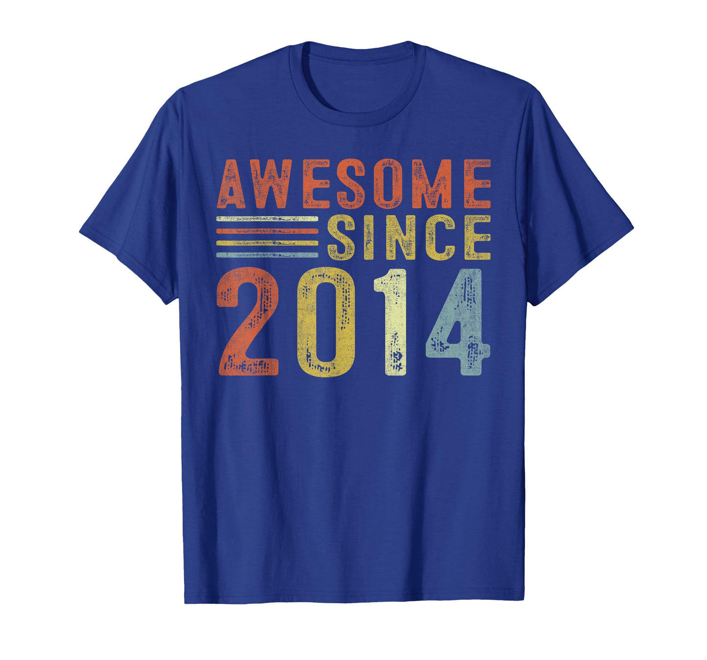 Awesome Since 2014 11th Birthday Retro Gifts Born In 2014 T-Shirt