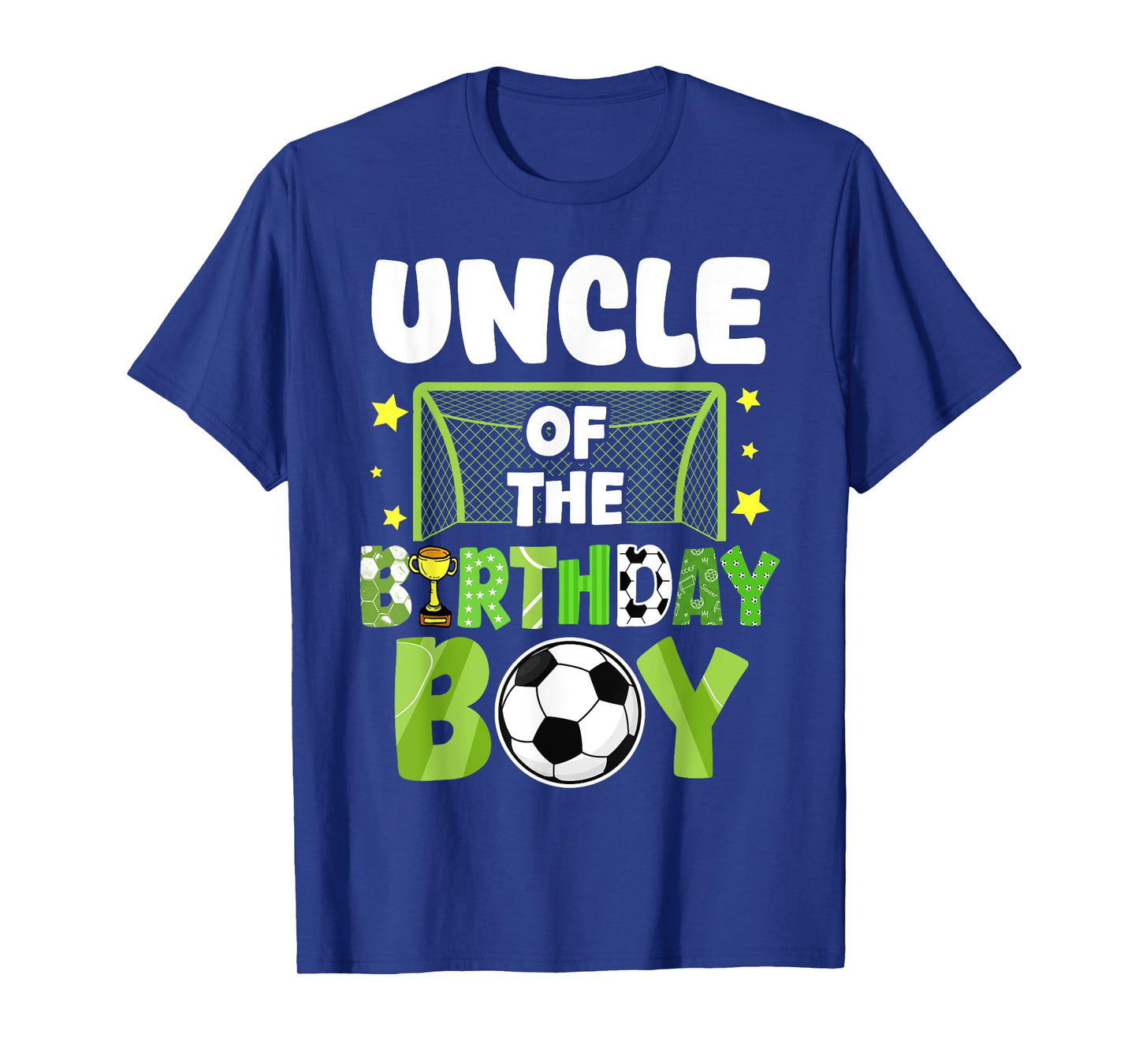 Soccer Uncle Birthday Boy Party Soccer Family Matching T-Shirt