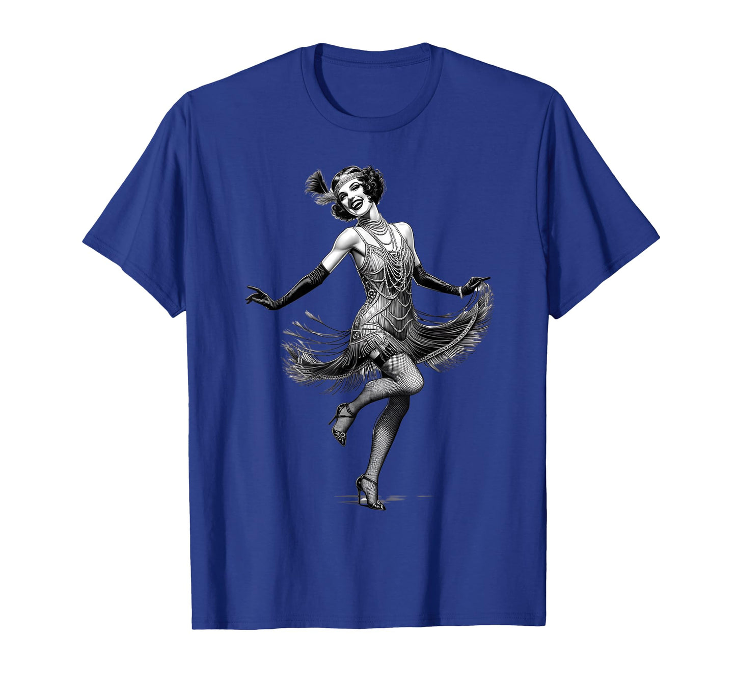 ROARING 1920's Great, Gatsby Glamorous Woman Flapper T-Shirt