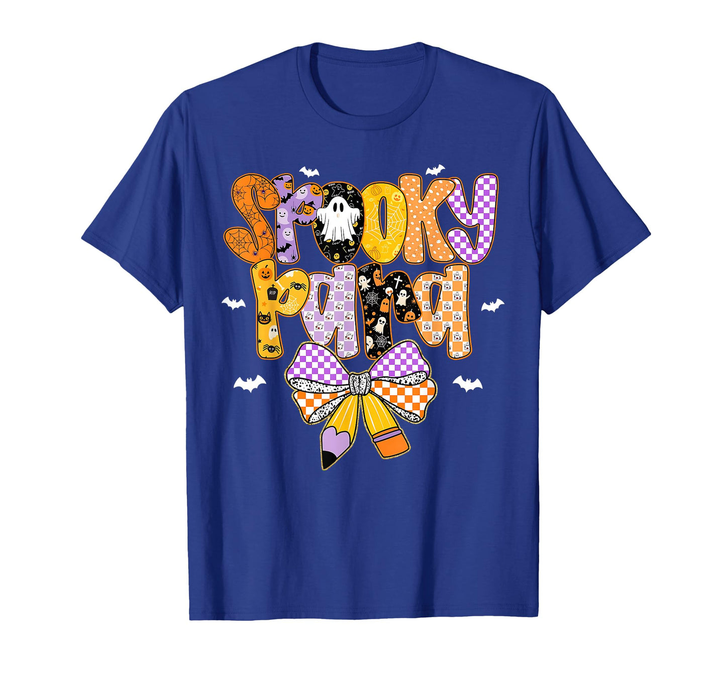Spooky para Halloween Costume Paraprofessional Coquette Bow T-Shirt