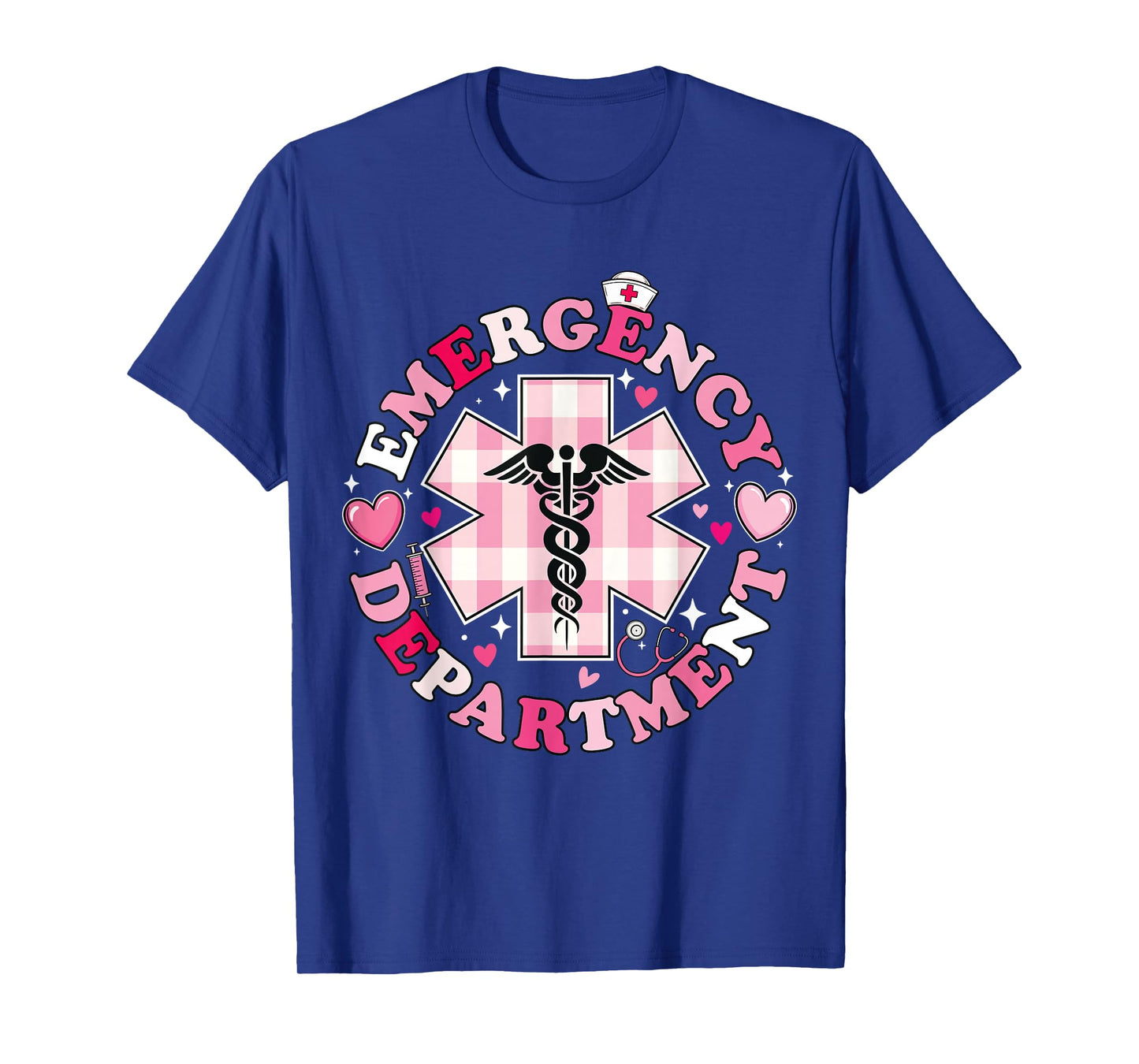 Cute Emergency Department Valentines Day ER Nurse T-Shirt