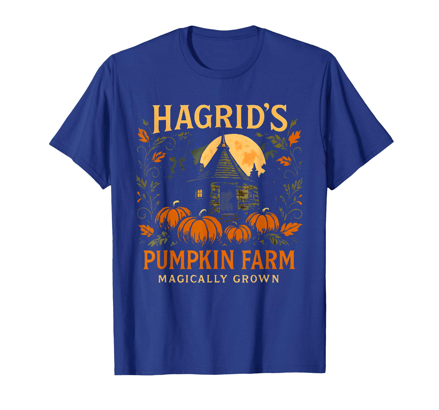 Hagrids Pumpkin Farm Spooky Season Halloween Fun T-Shirt