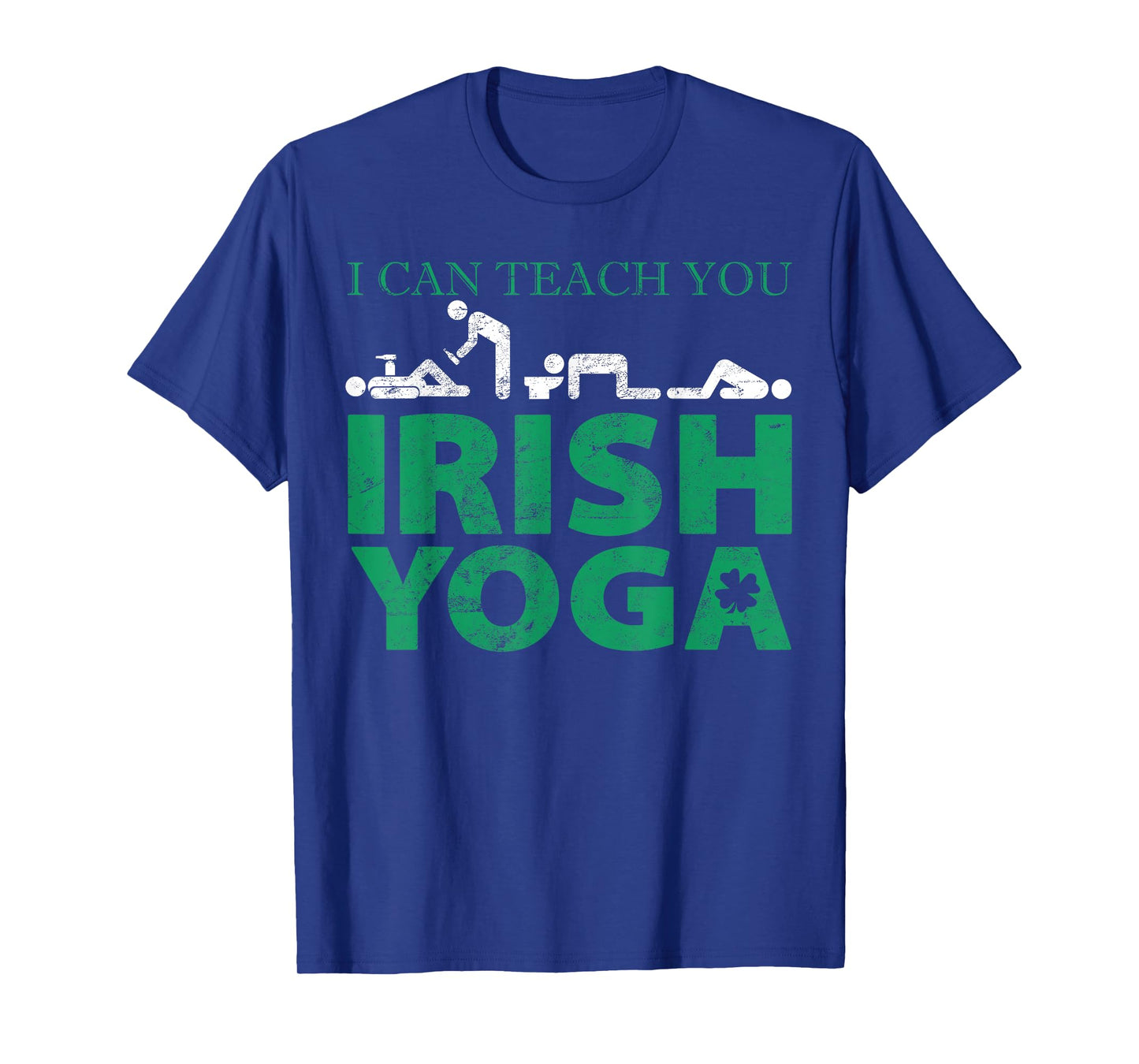 I Can Teach You Irish Yoga St Patricks Day Gift Graphic T-Shirt