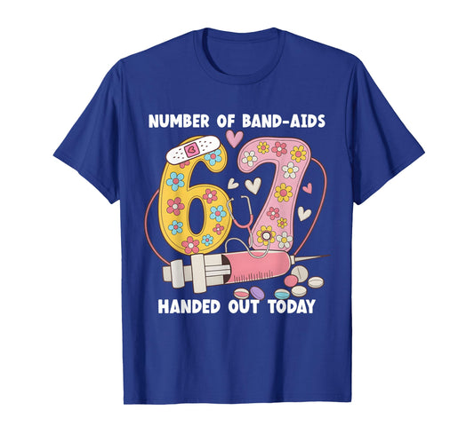 67 Nurse Meme Funny Six Seven Nursing Medical School Women T-Shirt