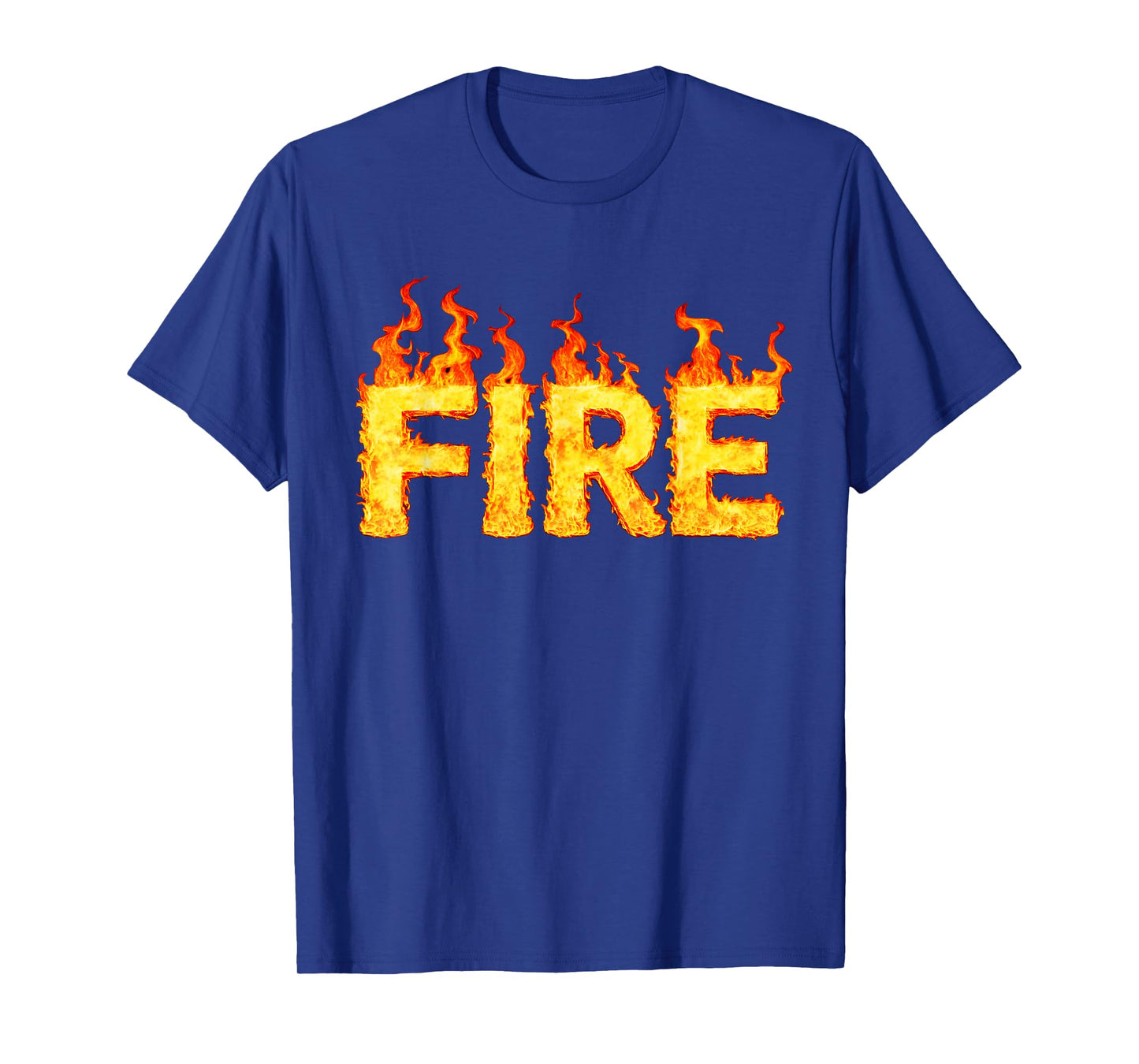 DIY Last Minute Fire and Ice Couple Family Halloween Costume T-Shirt