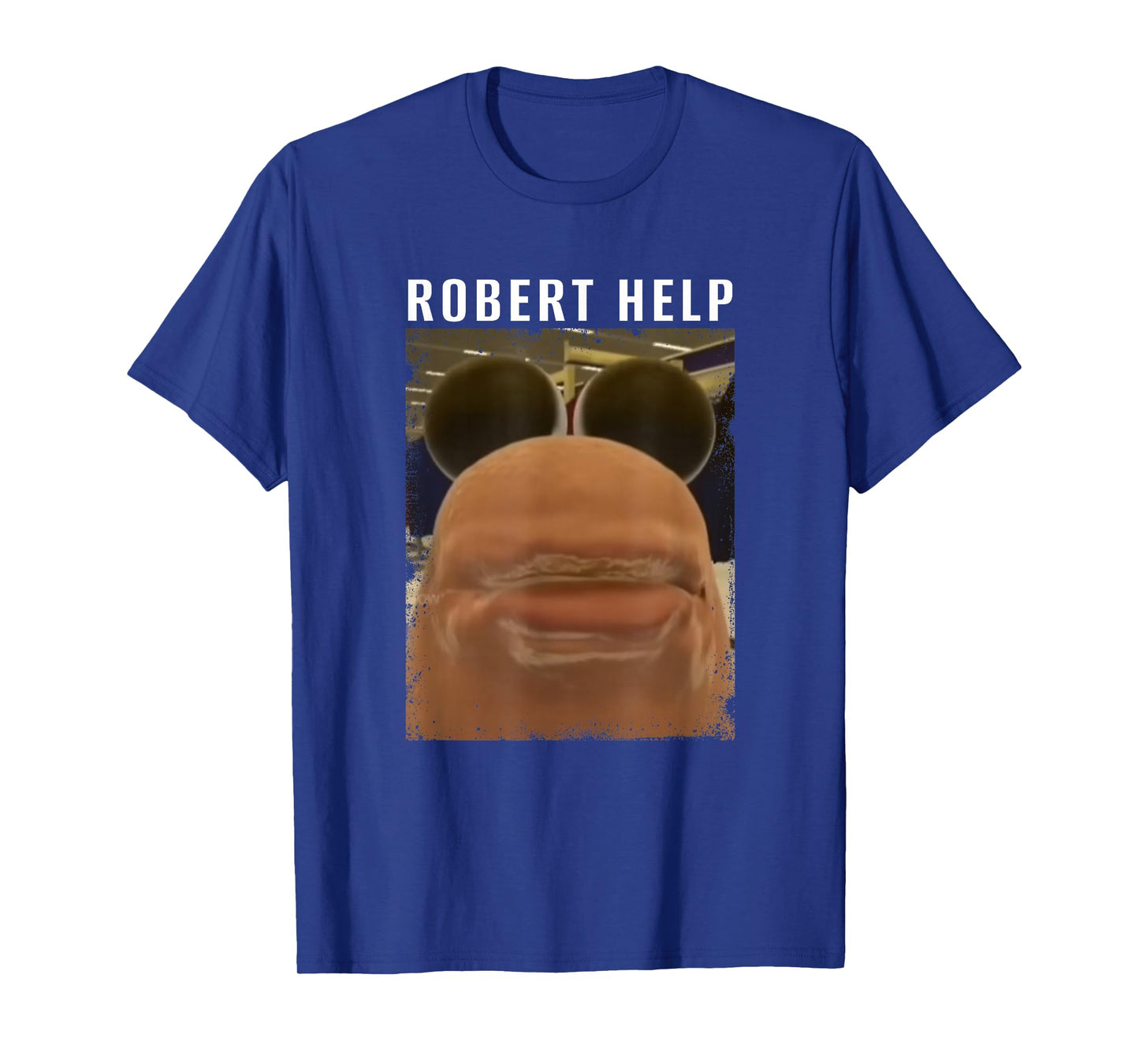 Marcus The Worm Robert Help Funny Meme T-Shirt