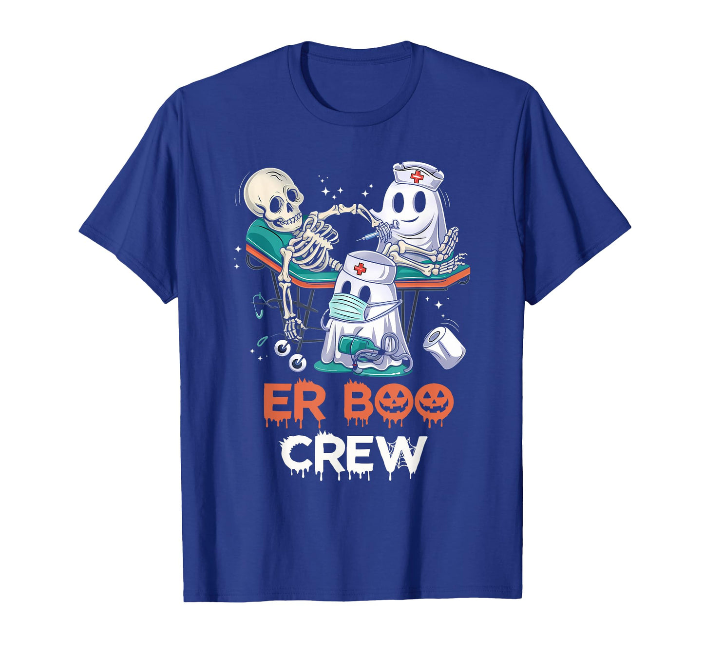 ER nurse shirt halloween ER boo crew Emergency Department T-Shirt