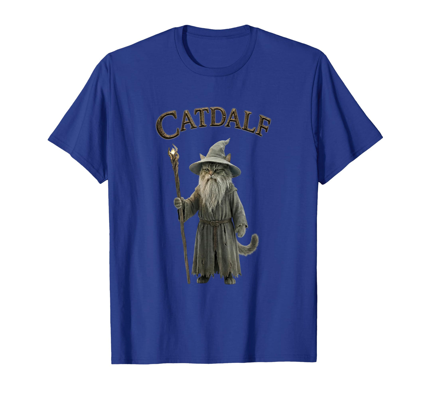 Catdalf - Funny Cat Wizard Outfit T-Shirt