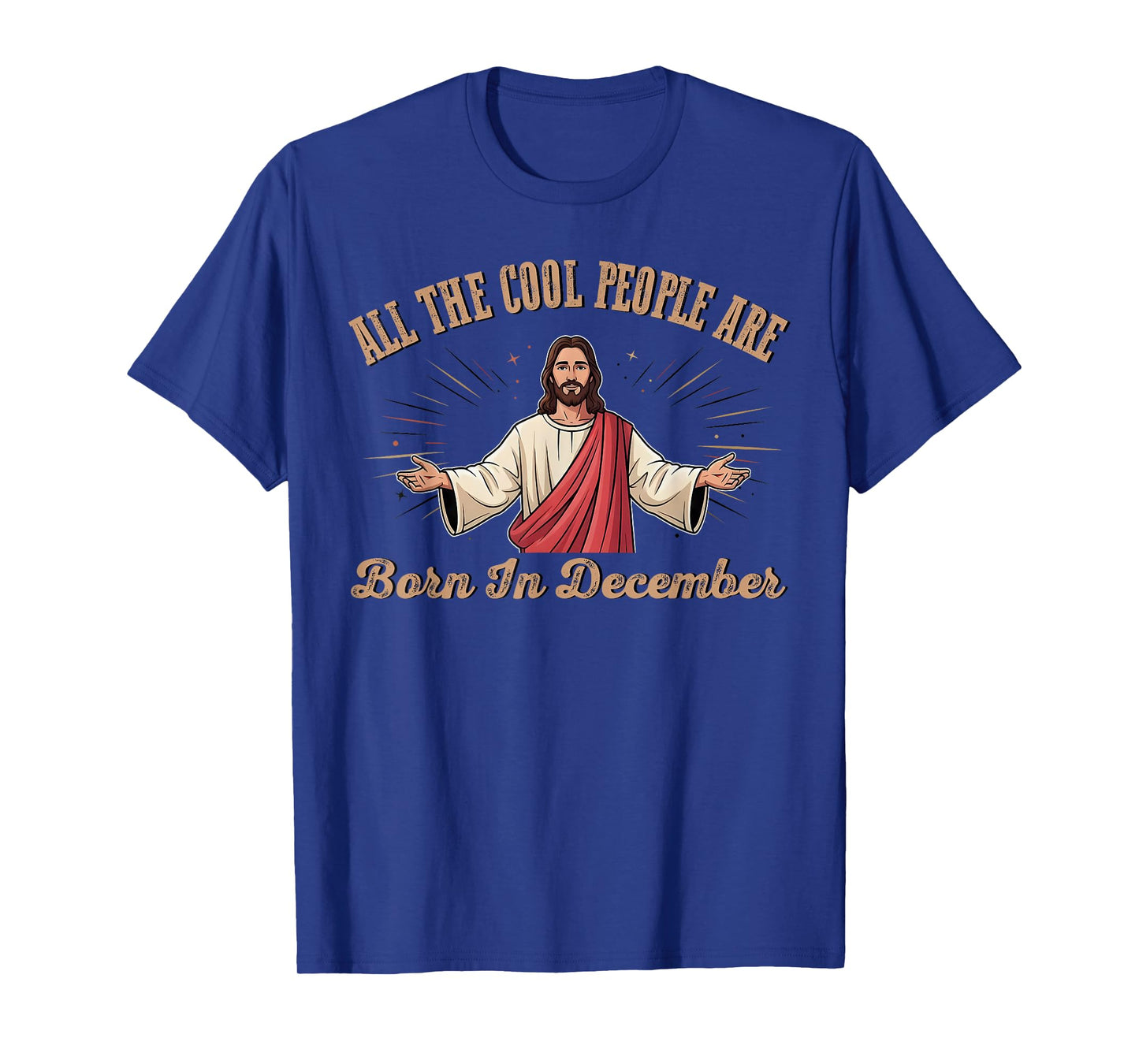 All Cool People are Born in December Birthday Christmas T-Shirt