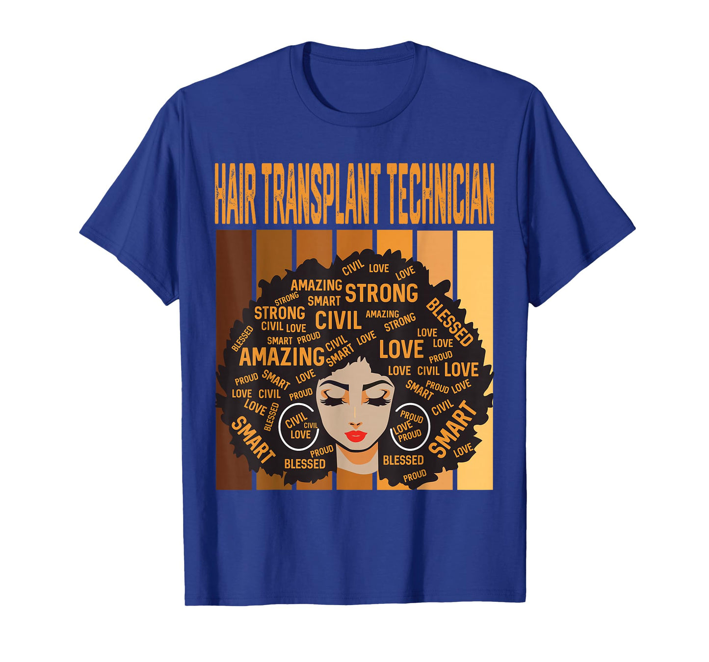 Hair Transplant Technician Black History Month Pride T-Shirt