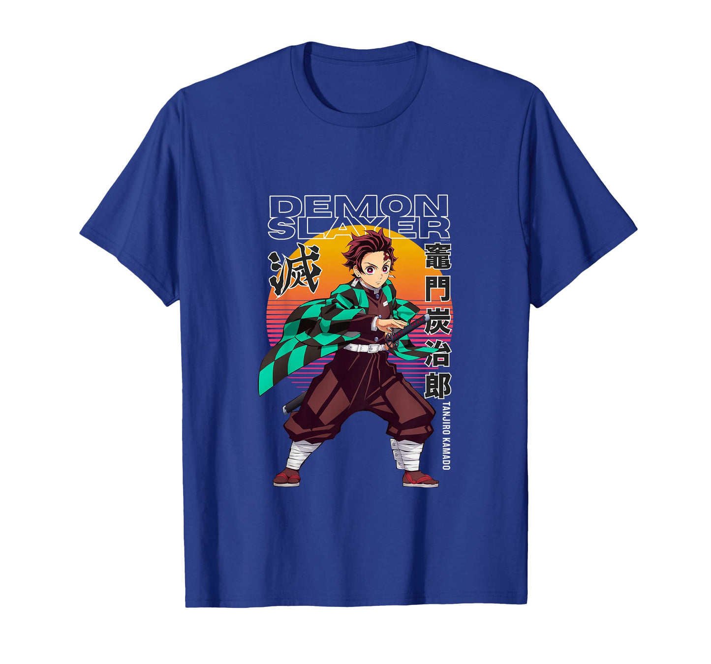 Kids Demon Slayer: Kimetsu no Yaiba Tanjiro Sunset Slash T-Shirt