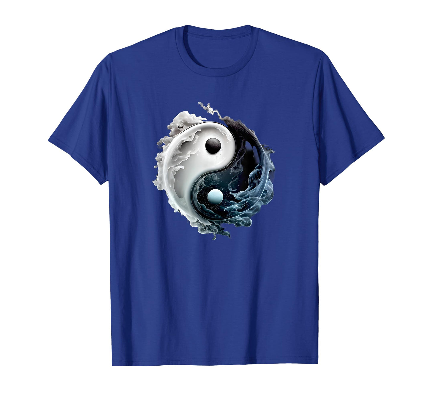 Ying Yang Whispy Feng Shui Taijitu Yin Yang T-Shirt