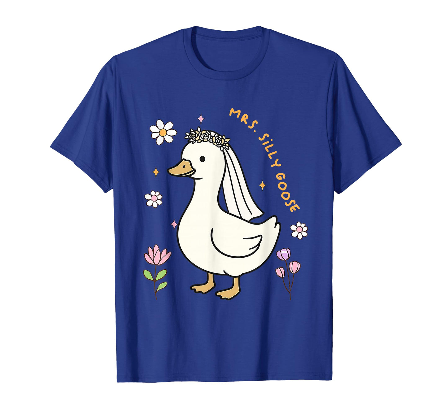 Mrs Silly Goose Bride To Be Wedding Bride Groom Matching T-Shirt