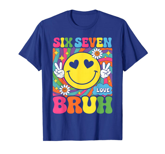 67 Meme Slang 6 7 Six Seven Bruh Funny Boys Kids T-Shirt