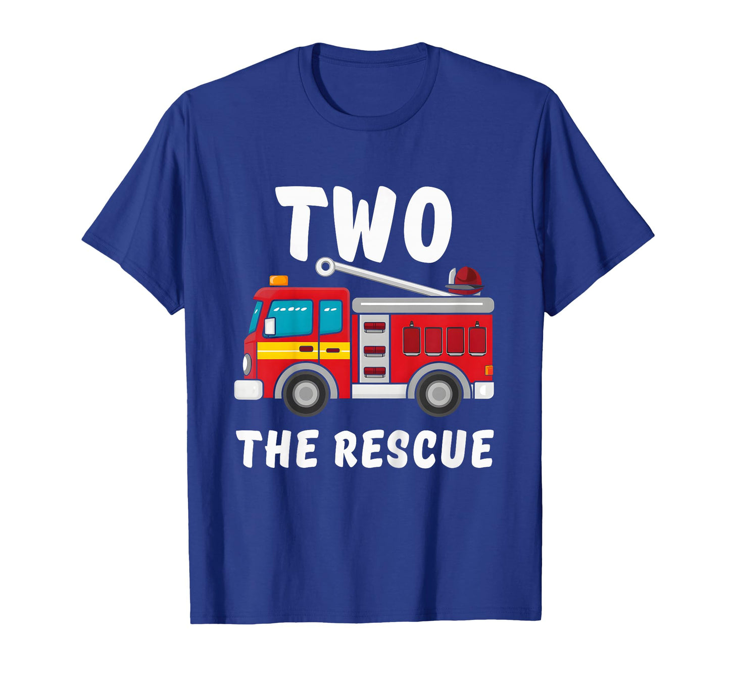 2 The Rescue Fireman 2nd Birthday party T-Shirt