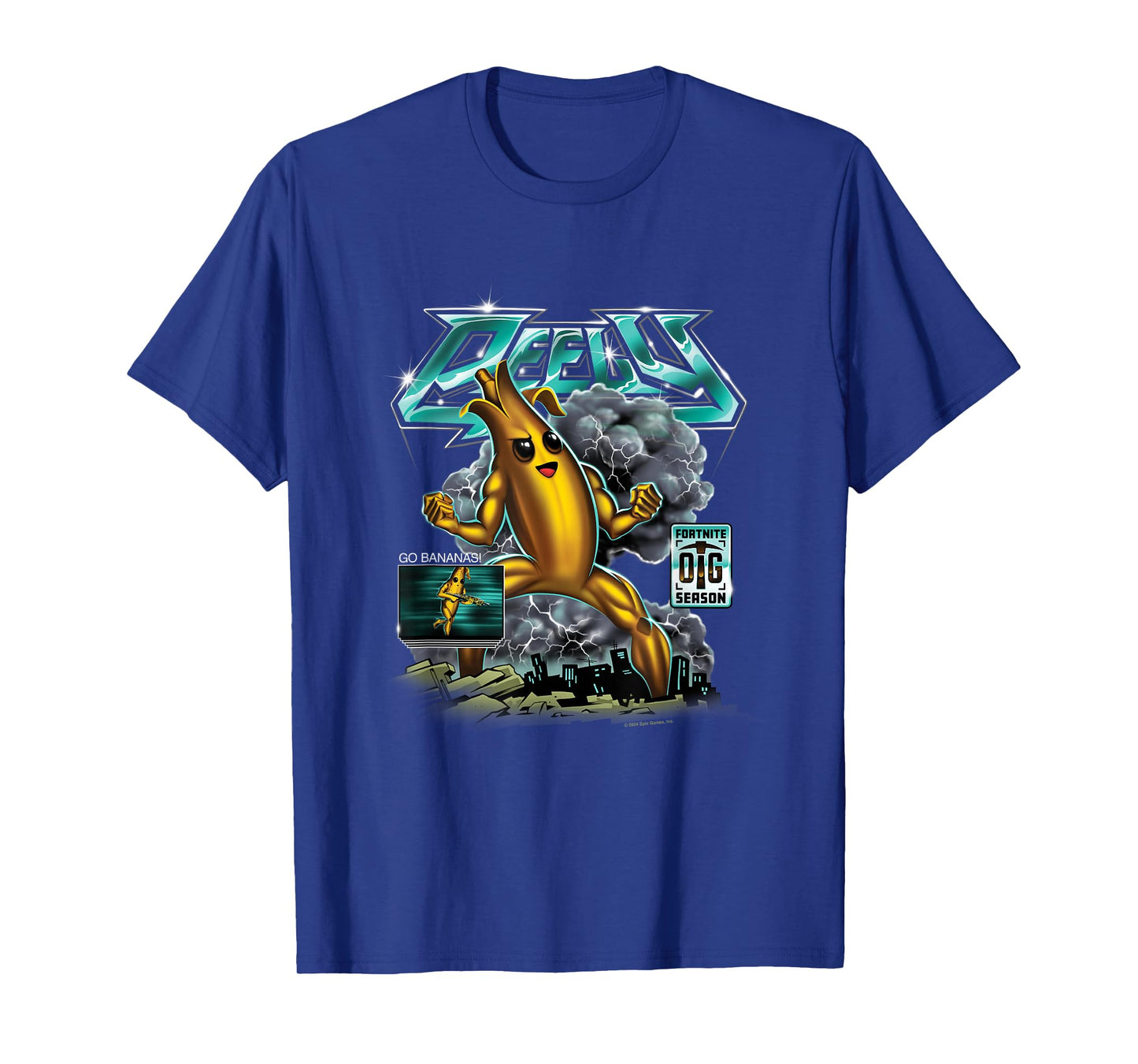 Fortnite Peely Go Bananas! T-Shirt