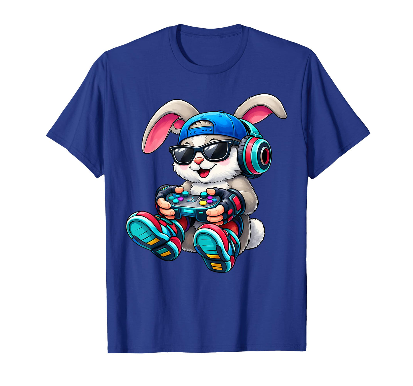 Kids Boys Easter Funny Game Gaming Bunny Easter for Kids Boy T-Shirt