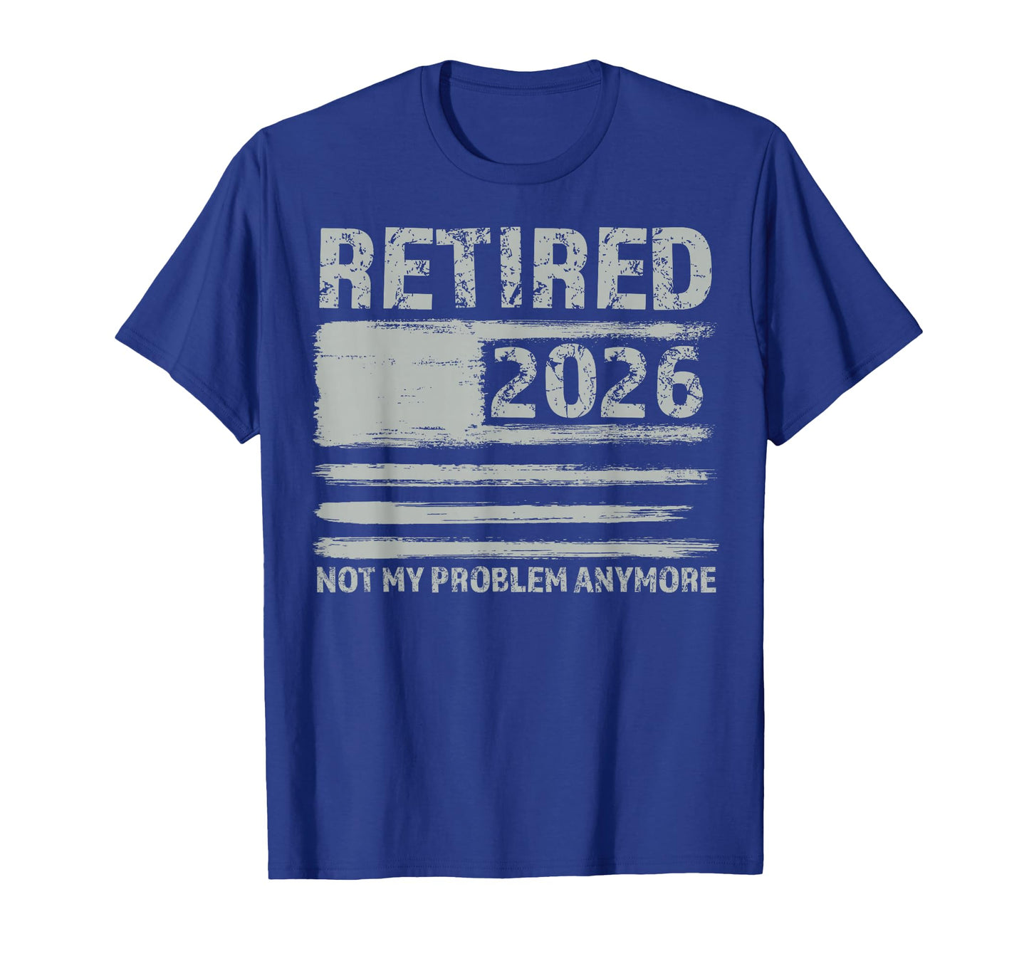 Retired 2026 Decoration Men Women Dad USA Grandpa Retirement T-Shirt
