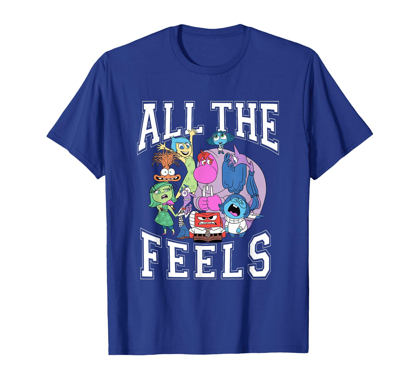 Disney Pixar Inside Out 2 All The Feels T-Shirt