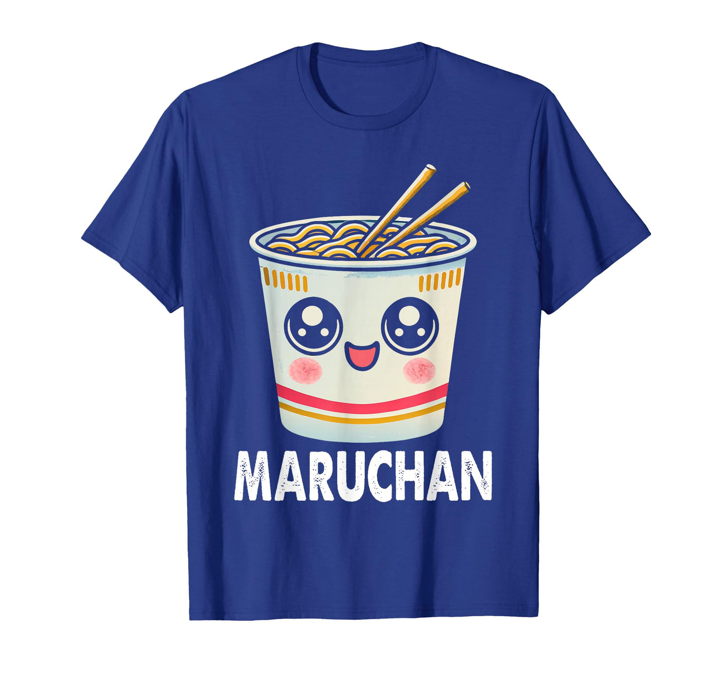 Cute Ramen Noodle Cup Face T-Shirt