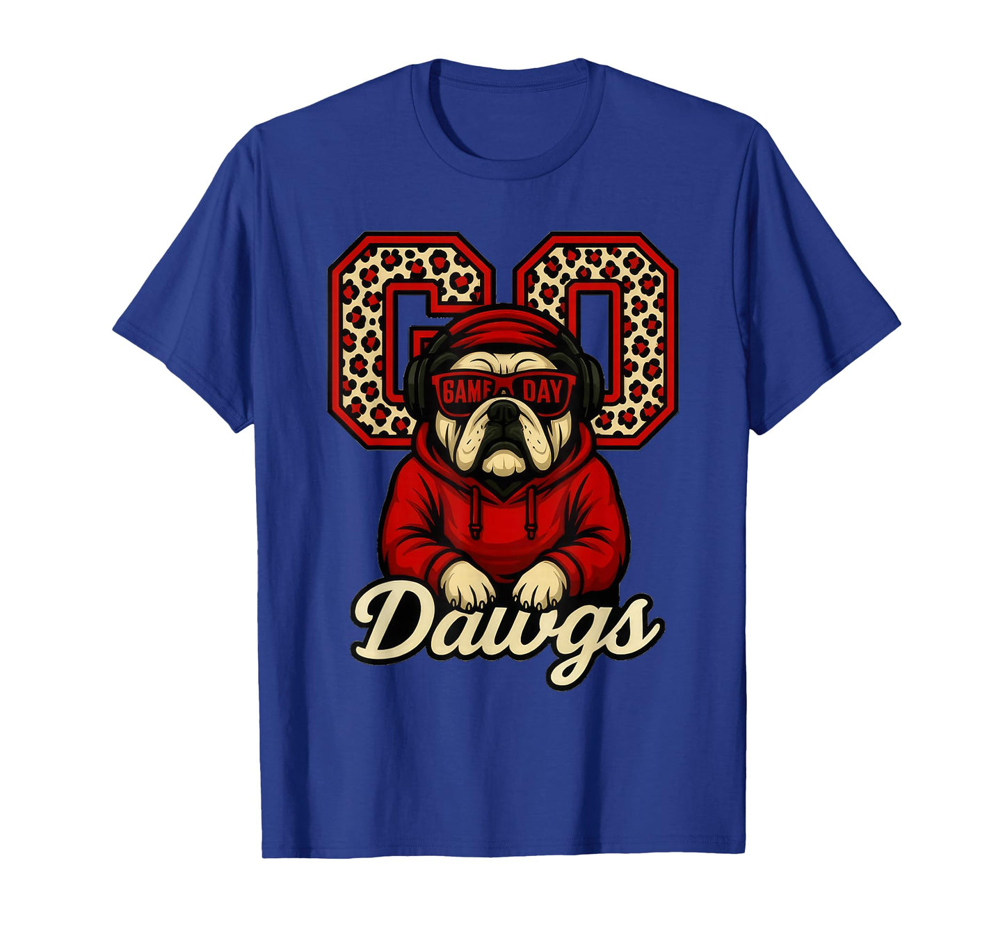Go Dawgs Funny Bulldogs Apparel for Men Women Kid Boy Girl T-Shirt