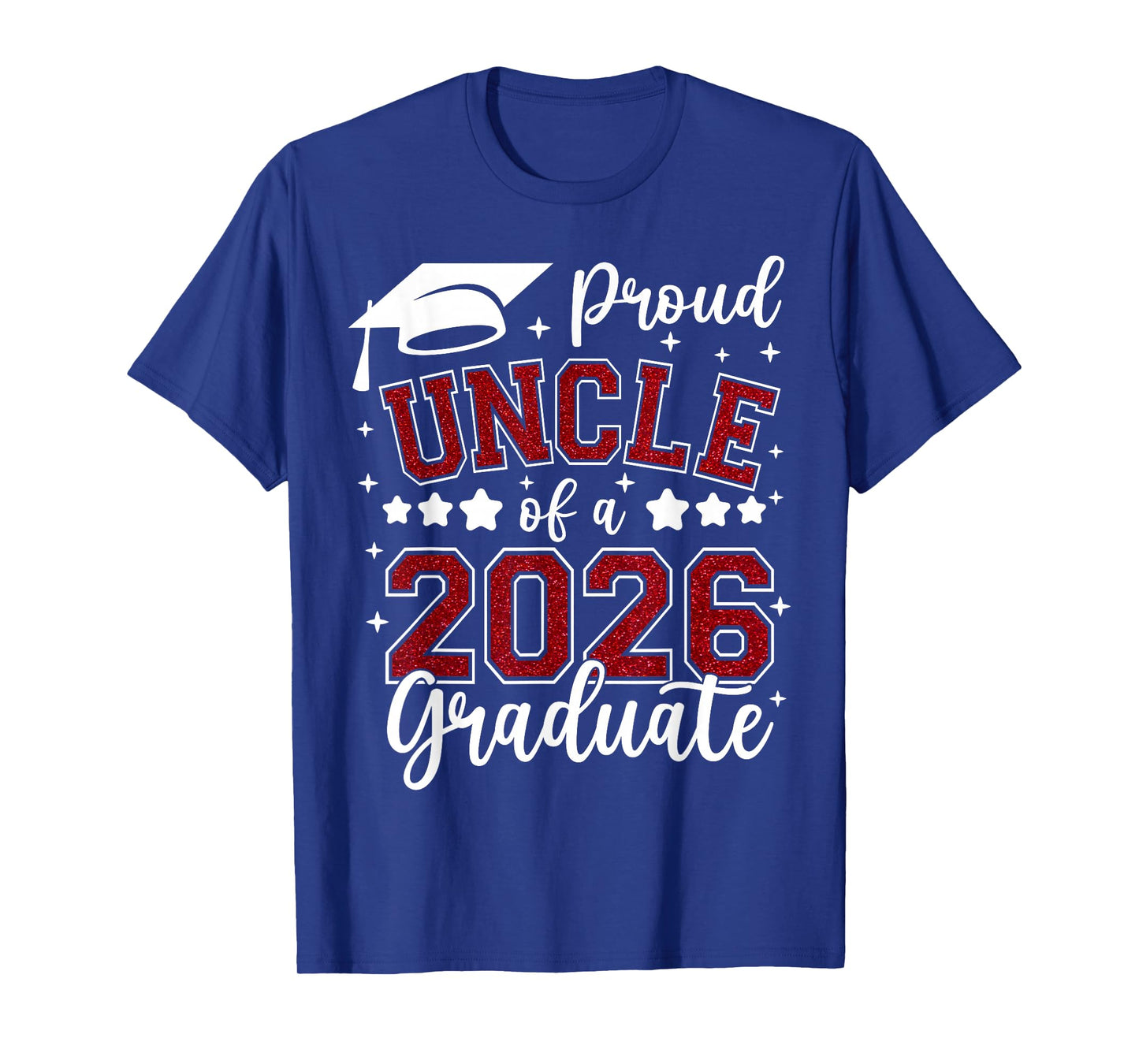Proud Uncle of A 2026 Graduate Senior 2026 Graduation T-Shirt