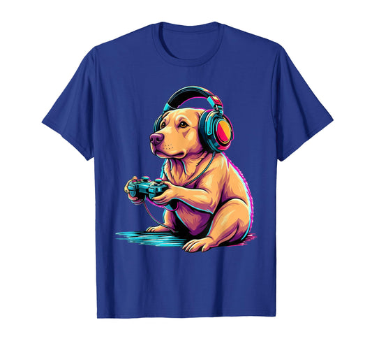 Labrador Retriever Funny Video Games Labrador Retriever T-Shirt