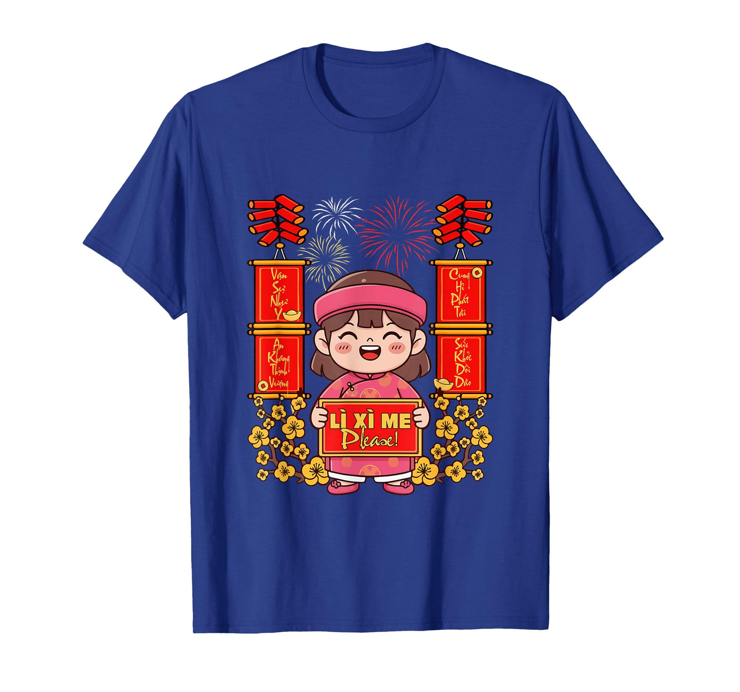 Li Xi Me NHU Y an Khang Vietnamese Lunar New Year Kid Boy T-Shirt